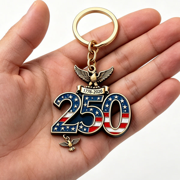 250th Anniversary Commemorative Keychain