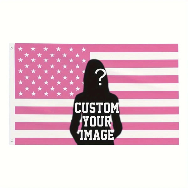 Custom Pink Flag / Personalized Flags