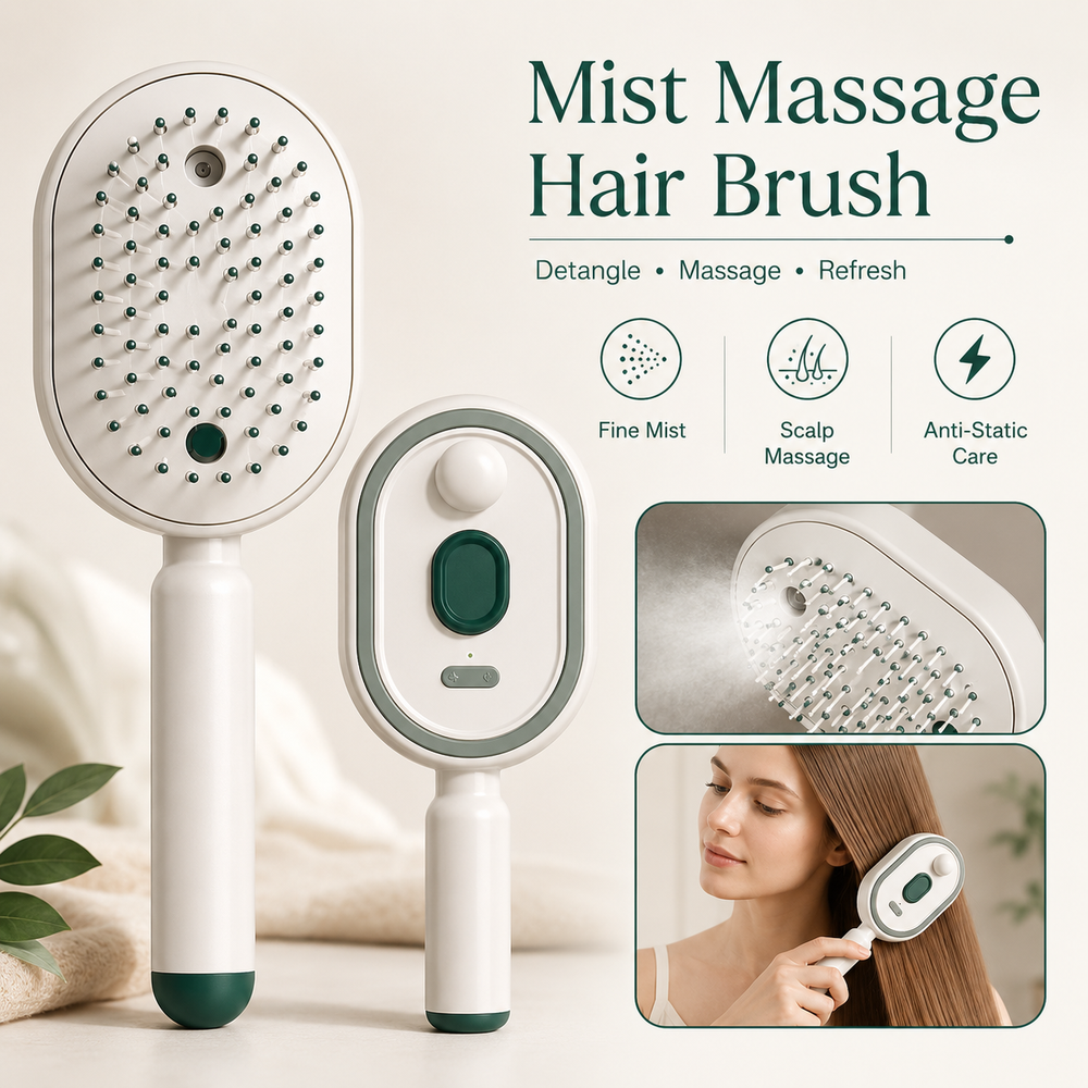 Steam Hair & Massage Brush