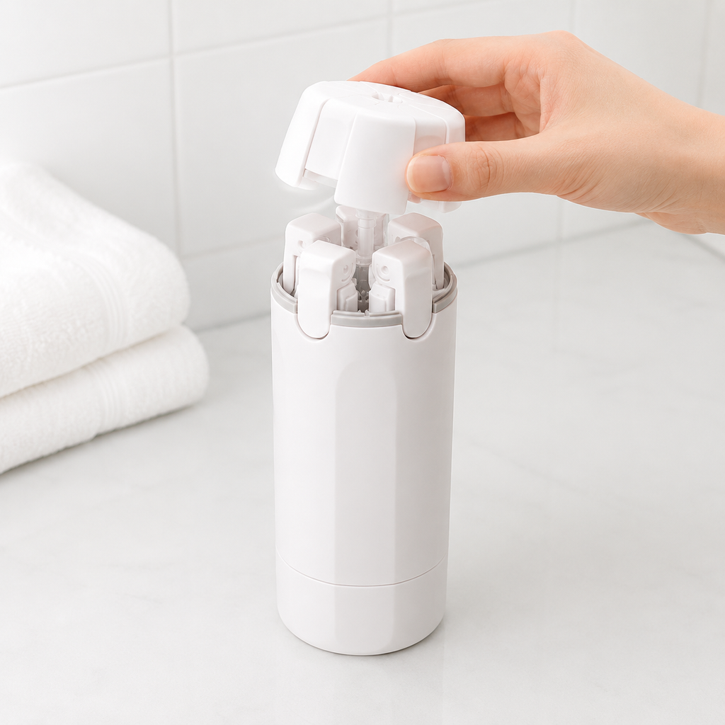 4-in-1 Travel Dispenser Bottle