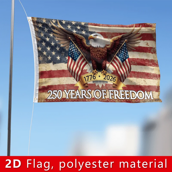 American Independence 250Th Anniversary Liberty Flag