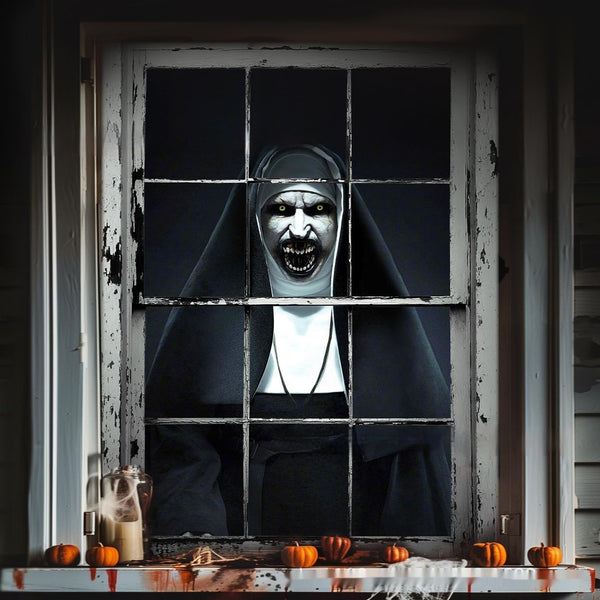 3D Holiday Halloween Window Cover